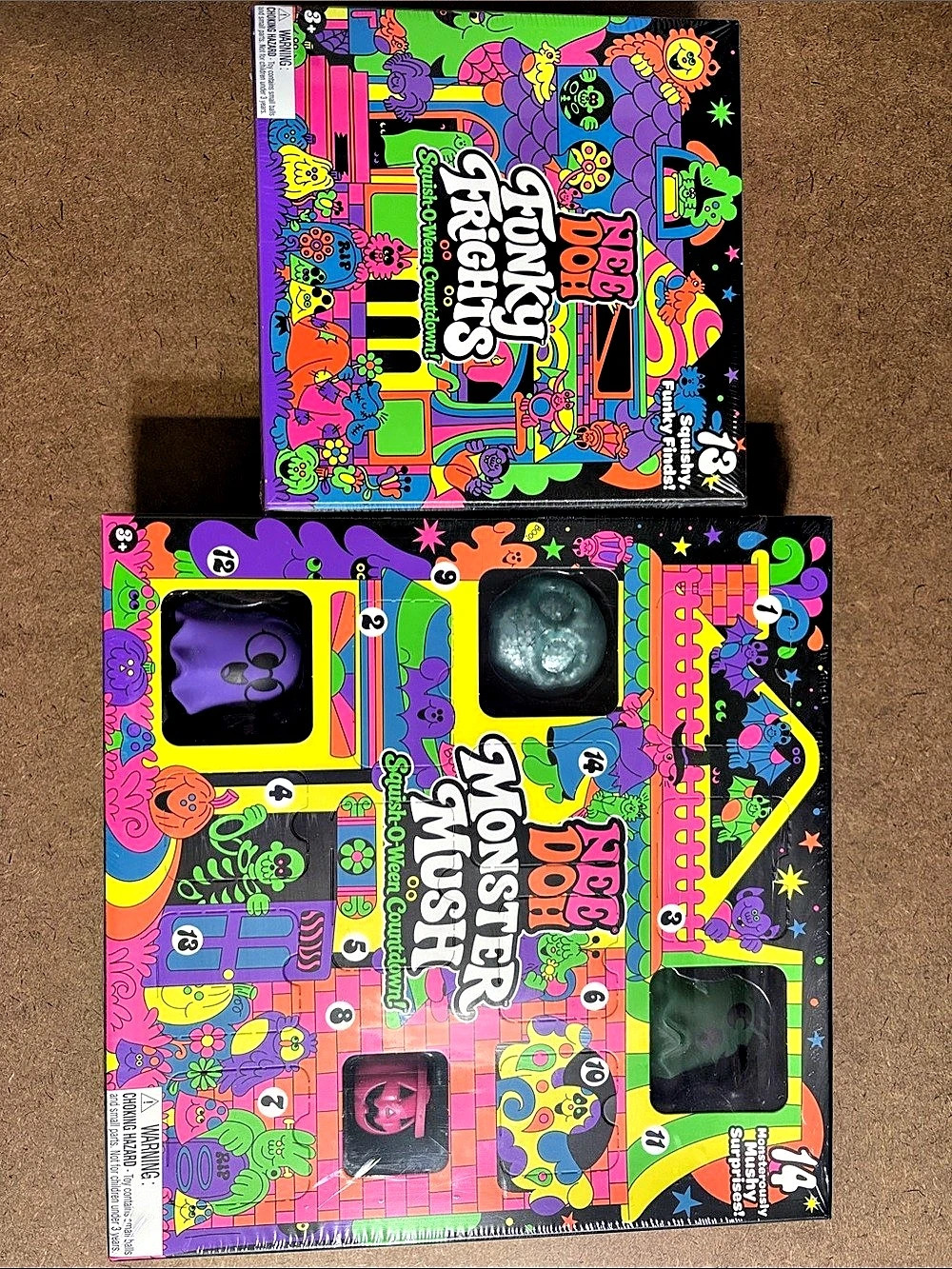 NeeDoh Funky Friends / Monster Mush Monster Mush & Funky Friends Set NWT